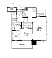 エンクレスト博多PREMIERの間取り画像