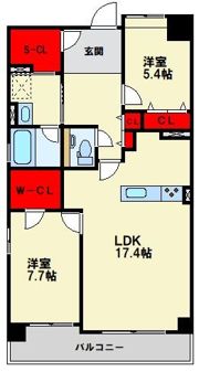 グランデ東雲の間取り画像