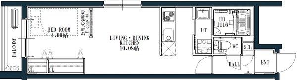 quador大濠の間取り画像