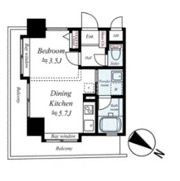 アクタス薬院IIの間取り画像