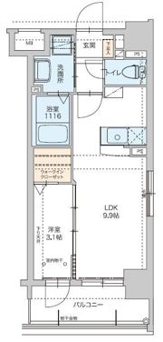 サーレ薬院の間取り画像