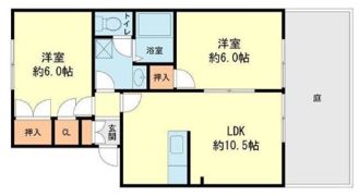 ヒューマンズ太宰府壱番館の間取り画像