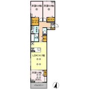 TORISIA T Southの間取り画像