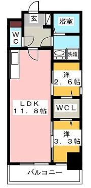 MODERN PALAZZO天神南の間取り画像