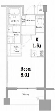 エンクレスト呉服町の間取り画像