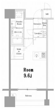 エンクレスト呉服町の間取り画像