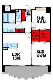 グレイジュガーデンの間取り画像