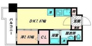 グランフォーレプライム博多の間取り画像