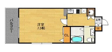 ピュアドームアートフル平尾の間取り画像