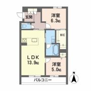 グランフォレスト赤坂の間取り画像