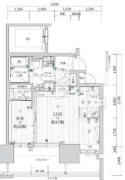 グランフォーレプライム大濠南の間取り画像