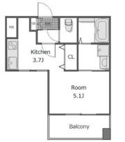 浄水プレイスの間取り画像