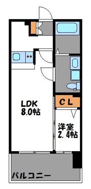 グランフォーレプライム大手門の間取り画像