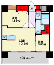 ナナザスタイル小笹の間取り画像