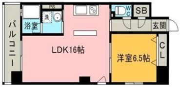 博多プレイスの間取り画像