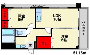 ファースト ヒルズの間取り画像