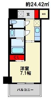 ブルージュ春日野の間取り画像