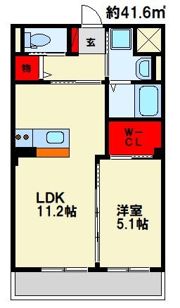 コンフォルト春日西IIの間取り画像
