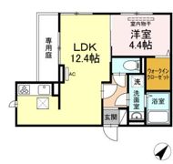 クレストヴェール清水の間取り画像