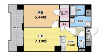 ピエスラルジュの間取り画像