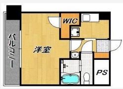 VIP薬院の間取り画像