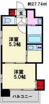 サンリール大橋の間取り画像