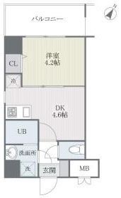 ジェイド博多の間取り画像