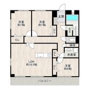 セレイン香椎花園A棟の間取り画像