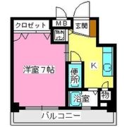 ソシア博多の間取り画像