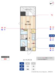 パグーロ西新南の間取り画像