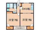 アーバンアローズ地行の間取り画像