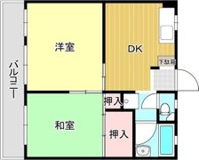 グリーンライフビルの間取り画像