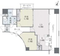チェントロジャルディーノの間取り画像