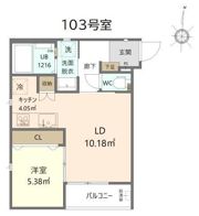 ロートレック城南の間取り画像