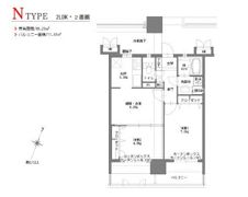 アクタス博多Vタワーの間取り画像