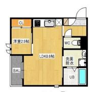 R－Smart Frea吉塚の間取り画像