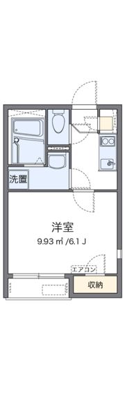 レオネクストメゾンドカレンの間取り画像