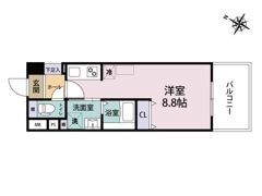 Arista箱崎の間取り画像