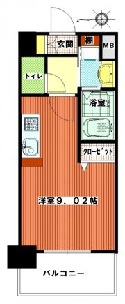 ステイツ姪浜駅前の間取り画像