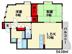 第45メイグレイス春日の間取り画像