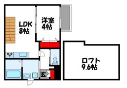 アンピオ千鳥弐番館の間取り画像