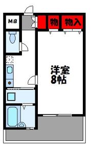 ヴァンドラメールの間取り画像