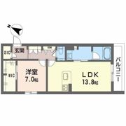 シャーメゾン西高宮の間取り画像