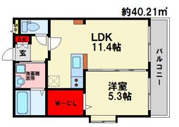フィオーレ大橋の間取り画像