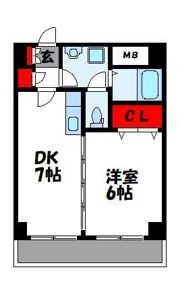 リーフラーゼの間取り画像
