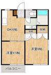 ネクスト原田の間取り画像