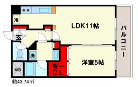 クリエート高宮の間取り画像