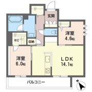 シャーメゾンirohaの間取り画像