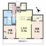 シャーメゾンirohaの間取り画像