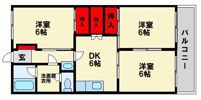 オリエンタルハイツの間取り画像